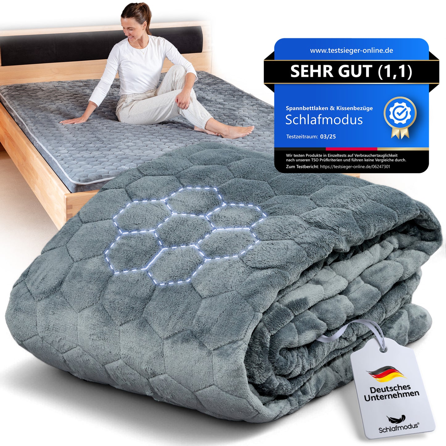 Weiches Spannbettlaken