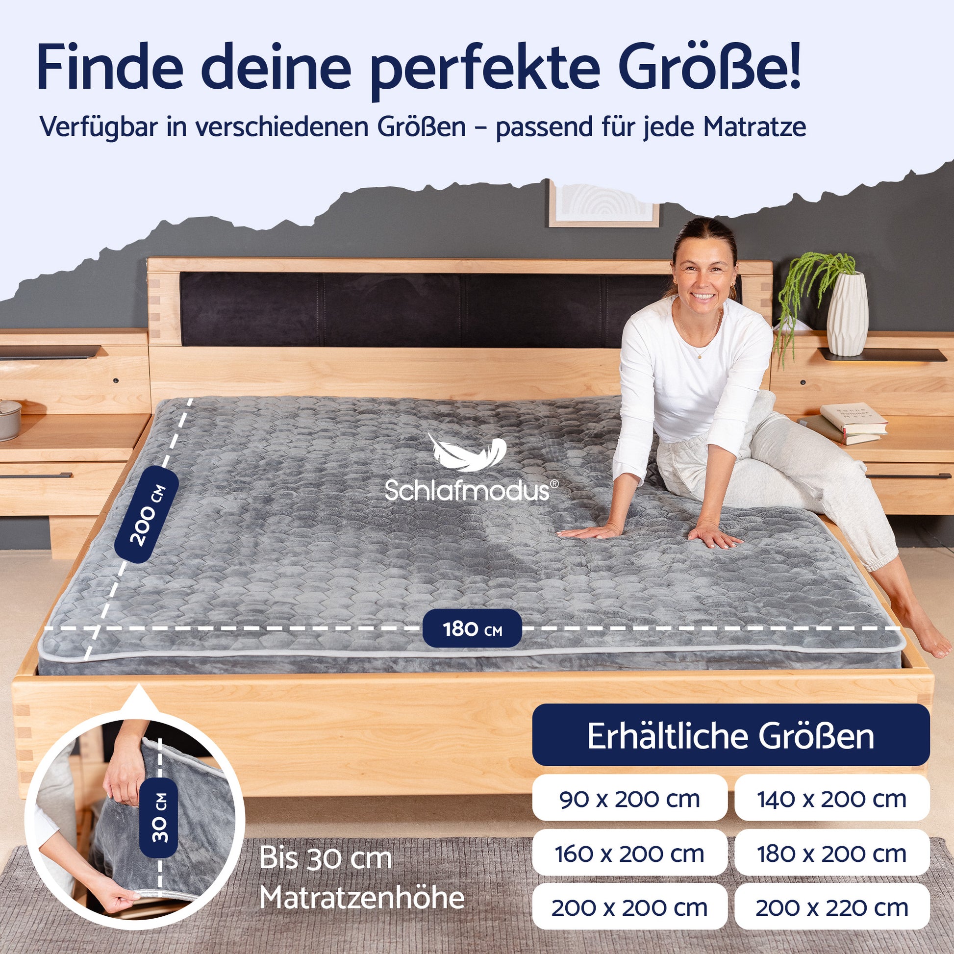 Die richtige Spannbettlaken Größe wählen