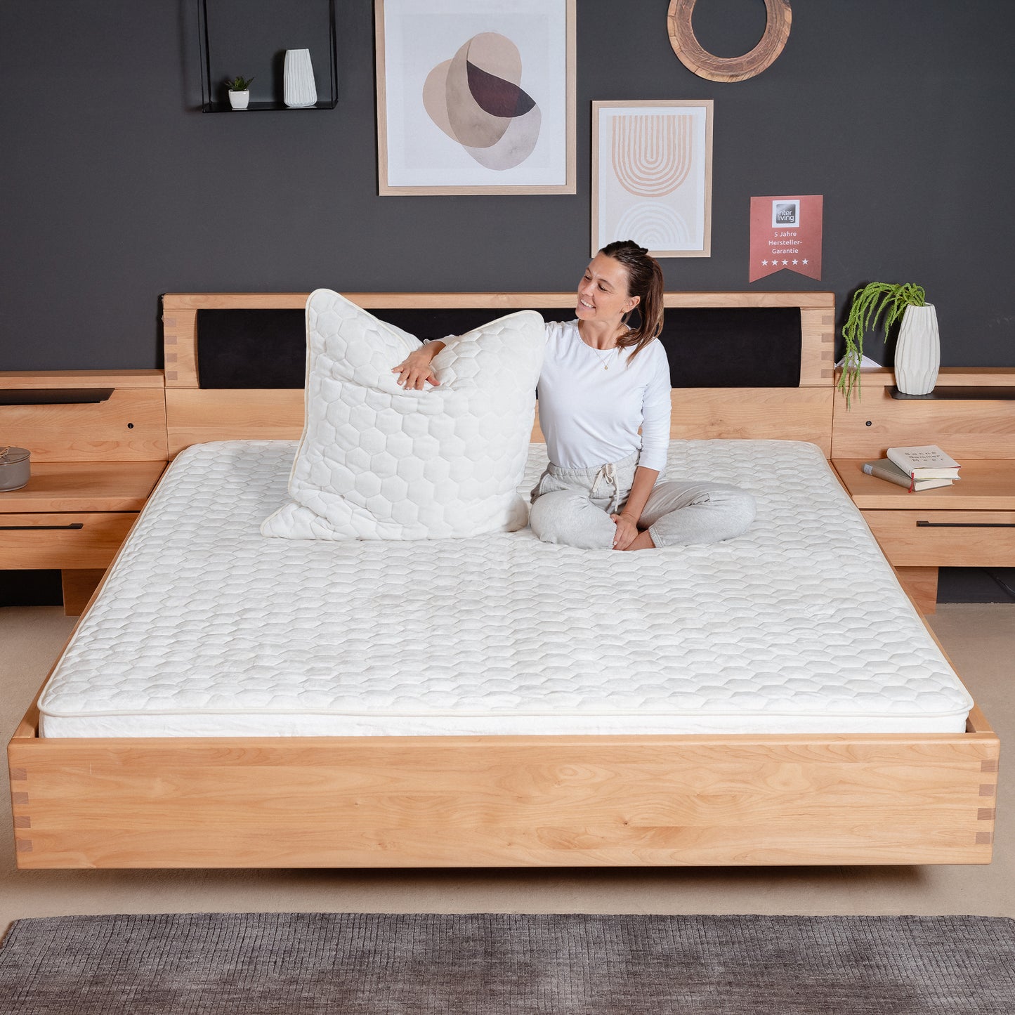 Gemütliches Spannbettlaken